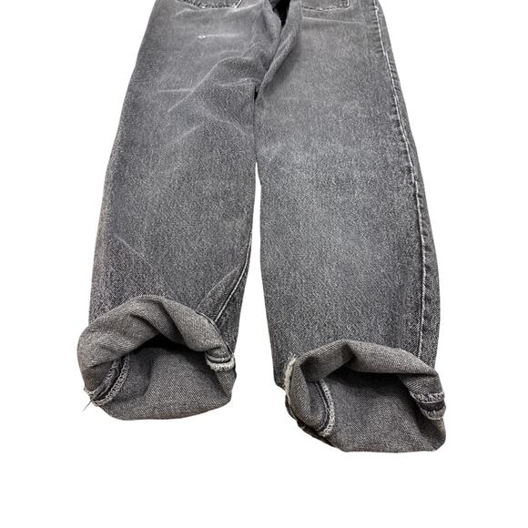 Vintage Levi’s Black electric wash denim Jeans 501-0601 button fly women’s 11 - Picture 8 of 8